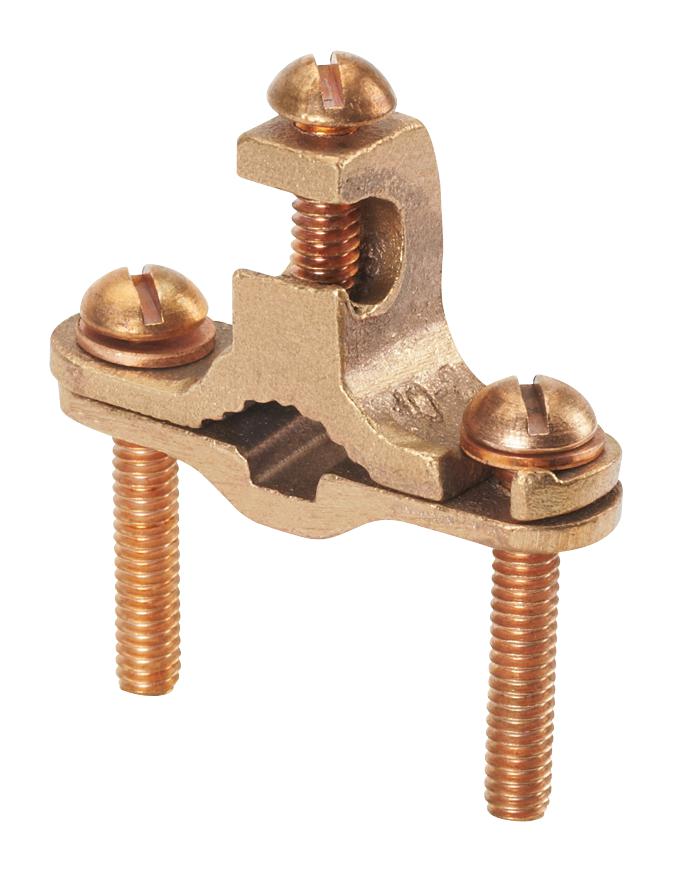 Panduit Gplbc2-1-C Grounding Clamp, Lay-In, Bronze