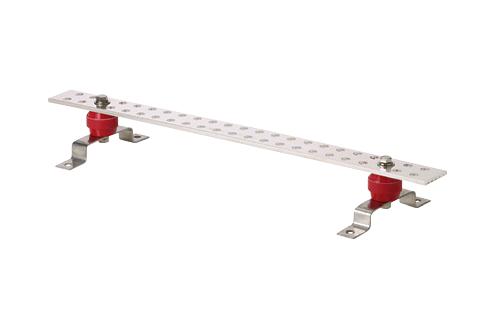 Panduit Gb2D0044Tpi-1 D-Pattern Grounding Busbar, 25.4mm/44Pos