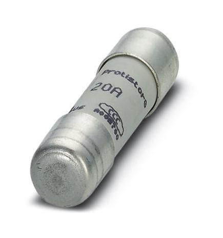 Phoenix Contact 2903384 Fuse, Super-Fast Blow, 20A/690V, 10X38mm