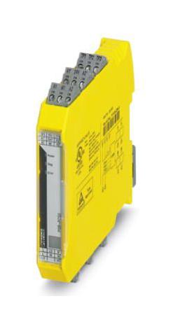 Phoenix Contact 2904664 Safety Relay, Spst, 24Vdc, 5A, Din Rail