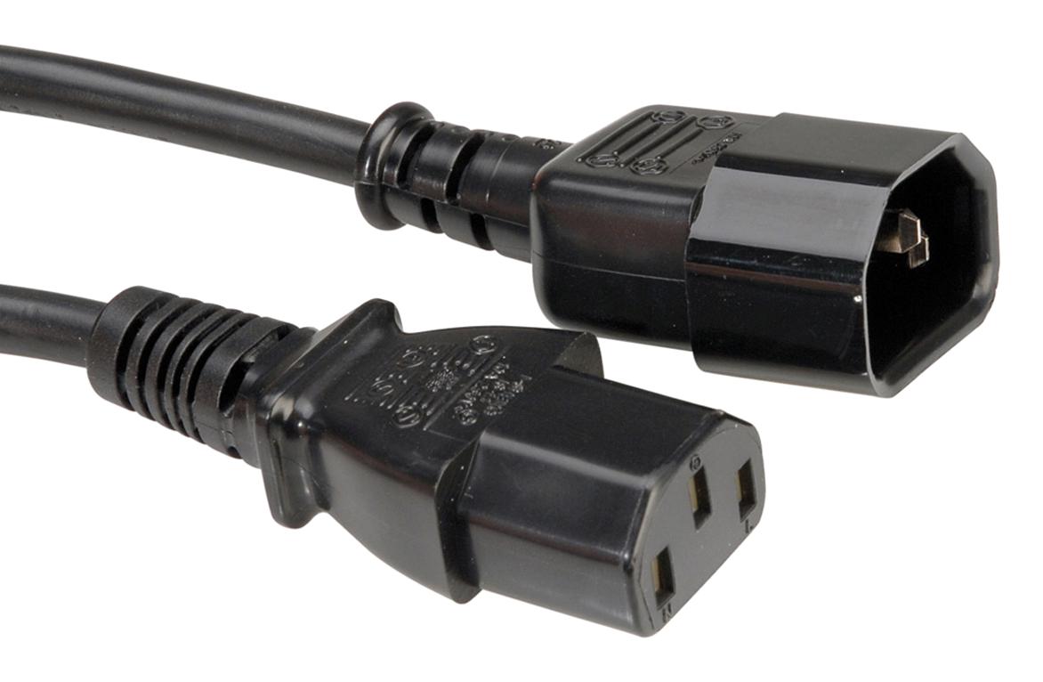 Roline 19.08.1515 Power Cord, Iec 60320 C14 - C13, 1.8M