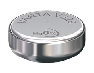 Varta 20329903501 Battery, Silver Oxide, 1.55V, 0.037Ah