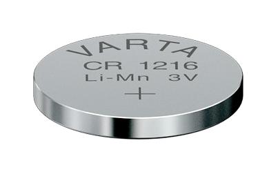 Varta 6216401501 Batt, Li Manganese Dioxide, 3V, 0.027Ah