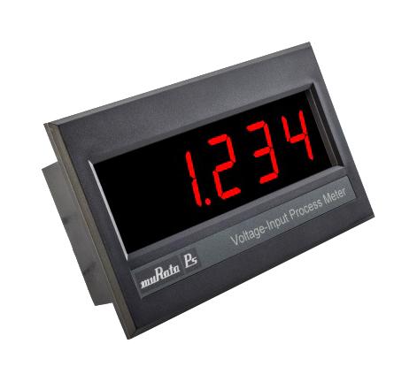 Murata Dms01-Vp-Rs12-C Digital Panel Meter, Process, 11-13Vdc