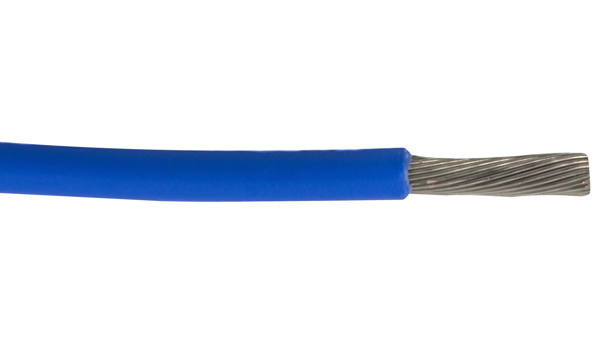 Alpha Wire 67010 Bl321 Hook-Up Wire, 1mm2, Blue, 164Ft