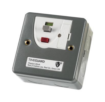 Timeguard Rcd16Mln Rcd Socket, 13A, 230Vac, Passive, 1 Gang