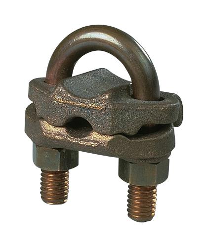 Panduit Gpl-10-Q Grounding Clamp, Brz, 60.5X47.8X76.2mm