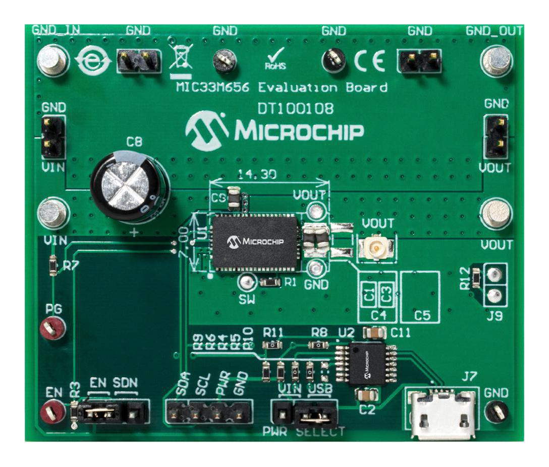 Microchip Technology Technology Dt100108 Eval Board, 6A Step Down Module