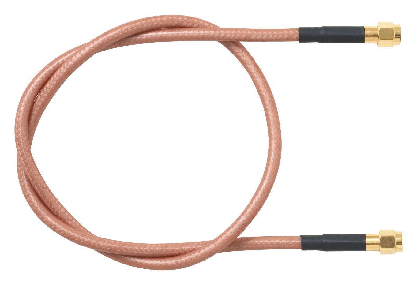 Pomona 4846-X-24 Rf Cable, Sma Plug-Sma Plug, 610mm