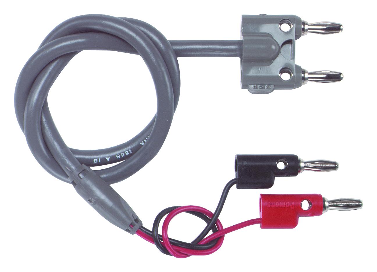 Pomona 1368-A-18 Test Lead, Double Banana Plug-Plug X2