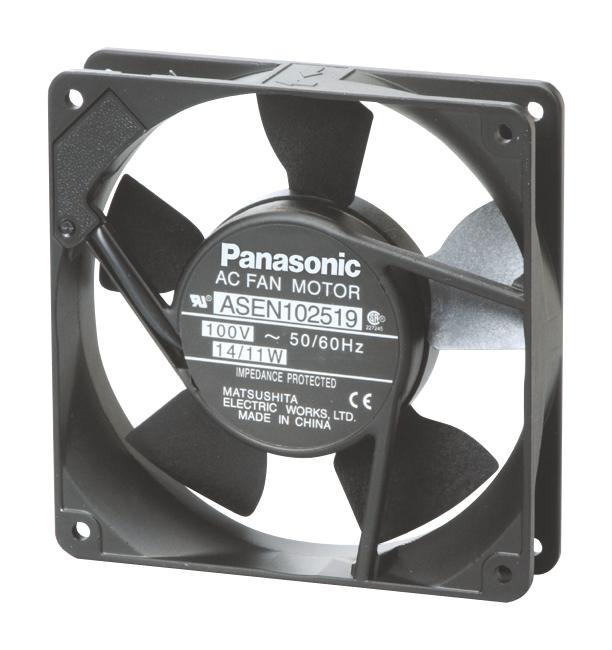 Panasonic Asen10214 Axial Fan, 120mm, 200V, 1.8M3/min, 34Dba