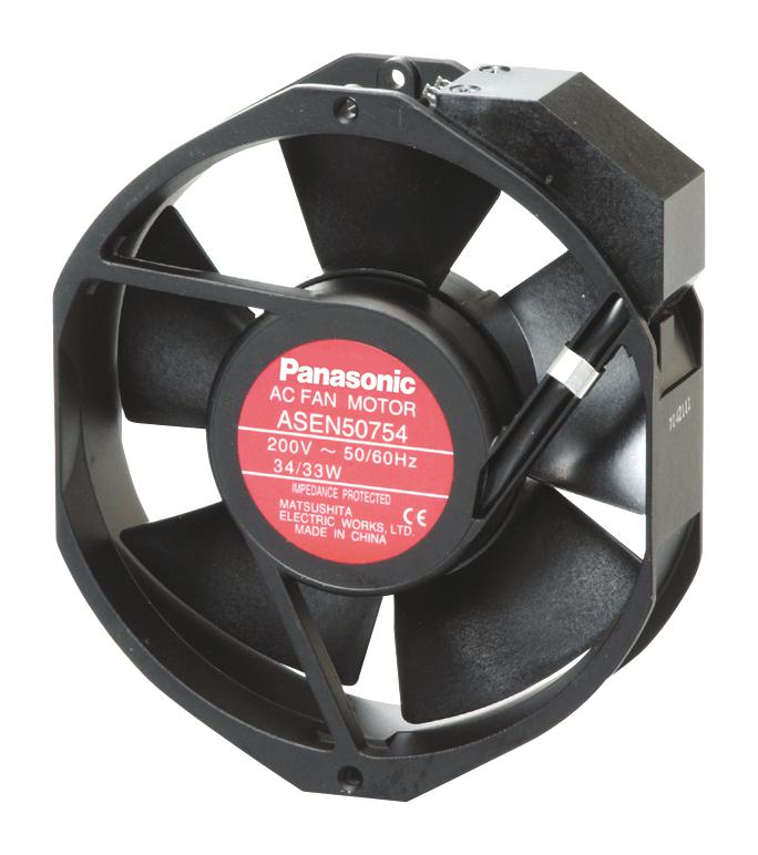 Panasonic Asen50751 Axial Fan, 172mm, 100V, 5M3/min, 52Dba