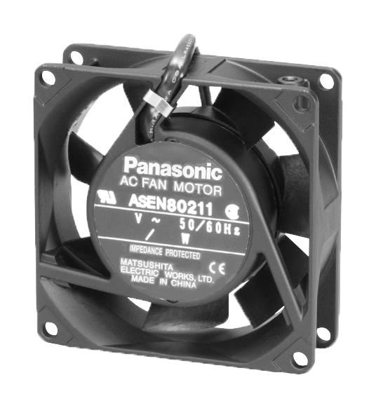 Panasonic Asen80215 Axial Fan, 80mm, 220V, 34.2M3/min, 24Dba