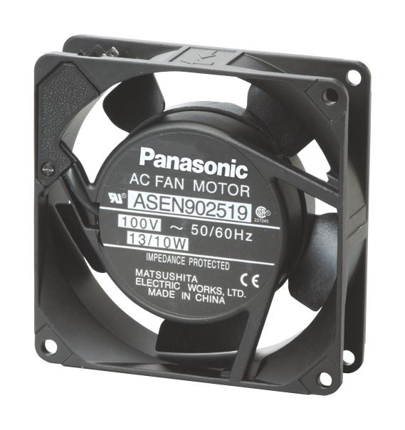 Panasonic Asen90215 Axial Fan, 92mm, 220V, 0.8M3/min, 34Dba