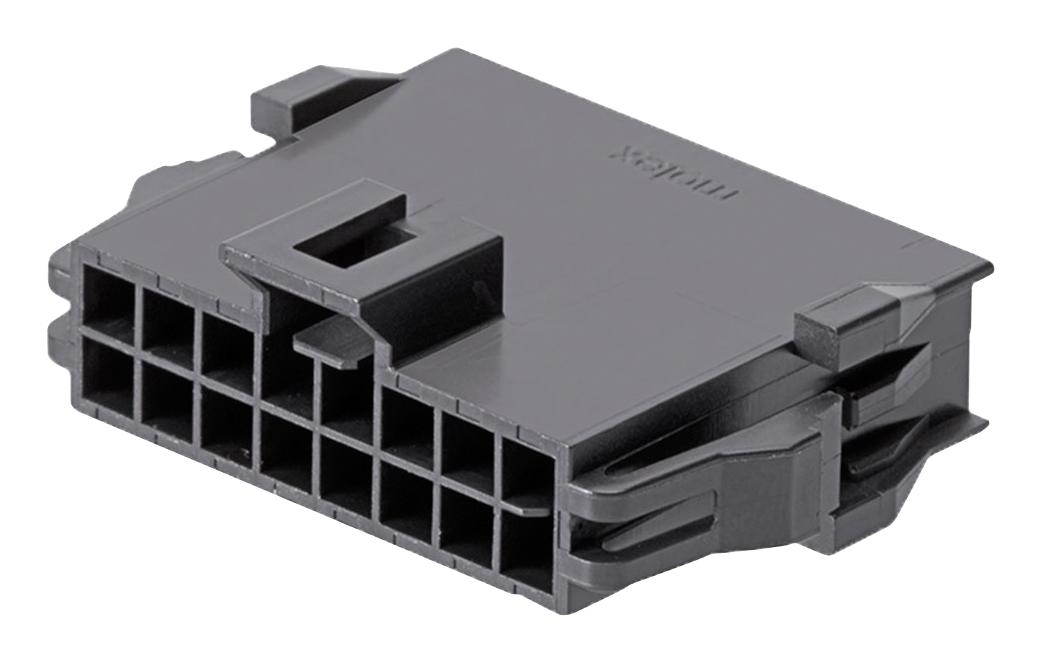 Molex 201444-1208 Connector Housing, Plug, 8Pos, 2.5mm