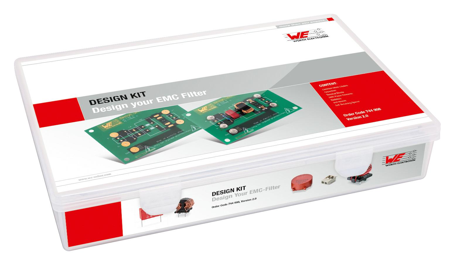 WÃ¼rth Elektronik 744998 Design Kit, Emc-Filter