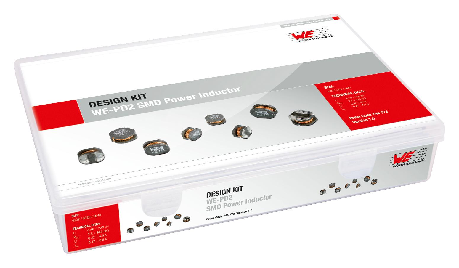 WÃ¼rth Elektronik 744773 Power Inductor Kit, Smd