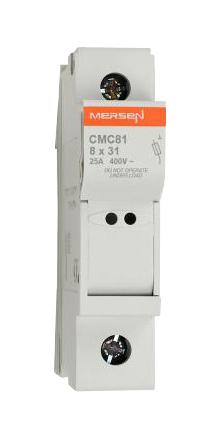 Mersen/ferraz Shawmut V1062687 Fuse Holder, Single Pole, 8.5mm X 31.5mm