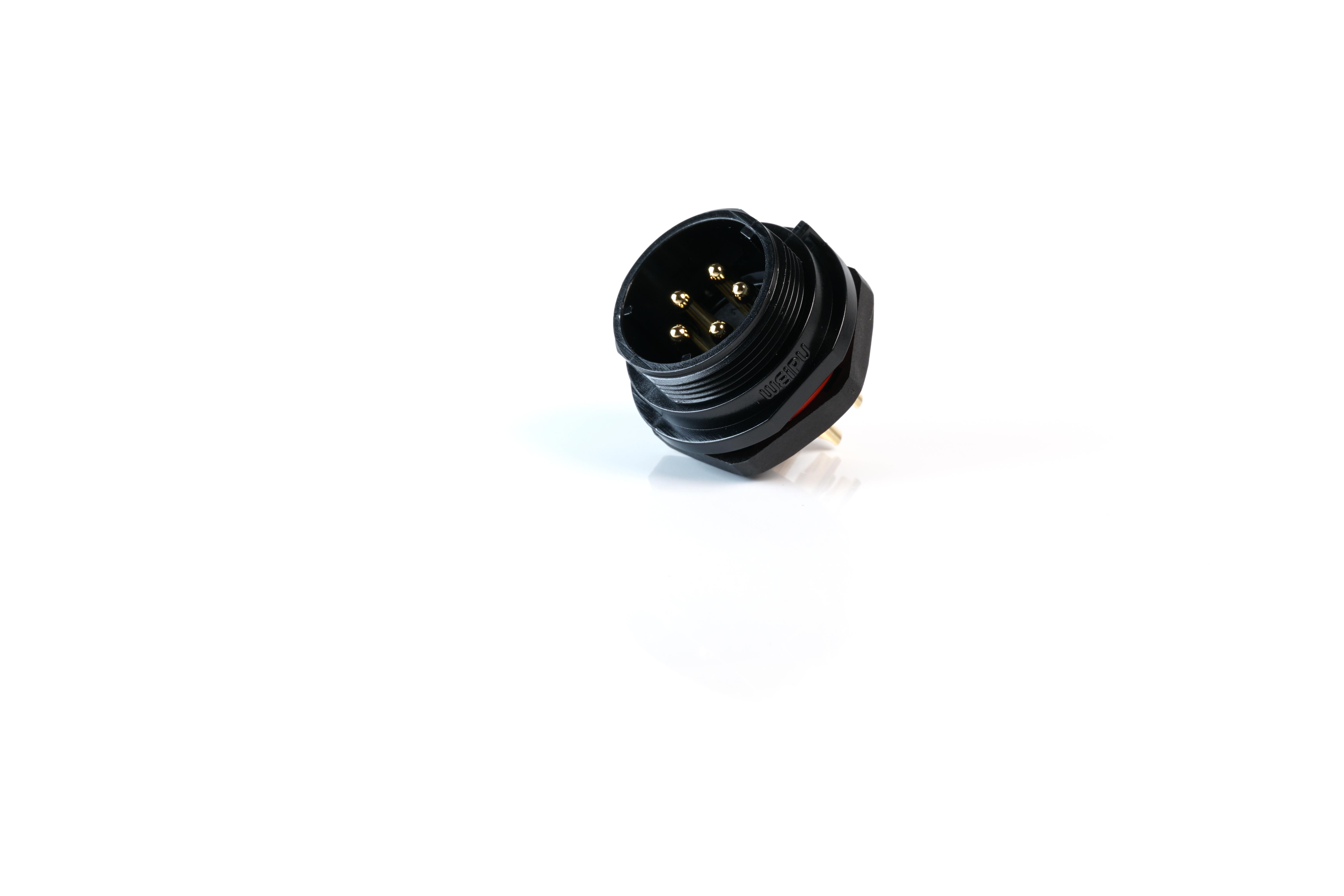 Multicomp Pro Mp002604 Circular Connector, 5Pos, Rcpt, Screw