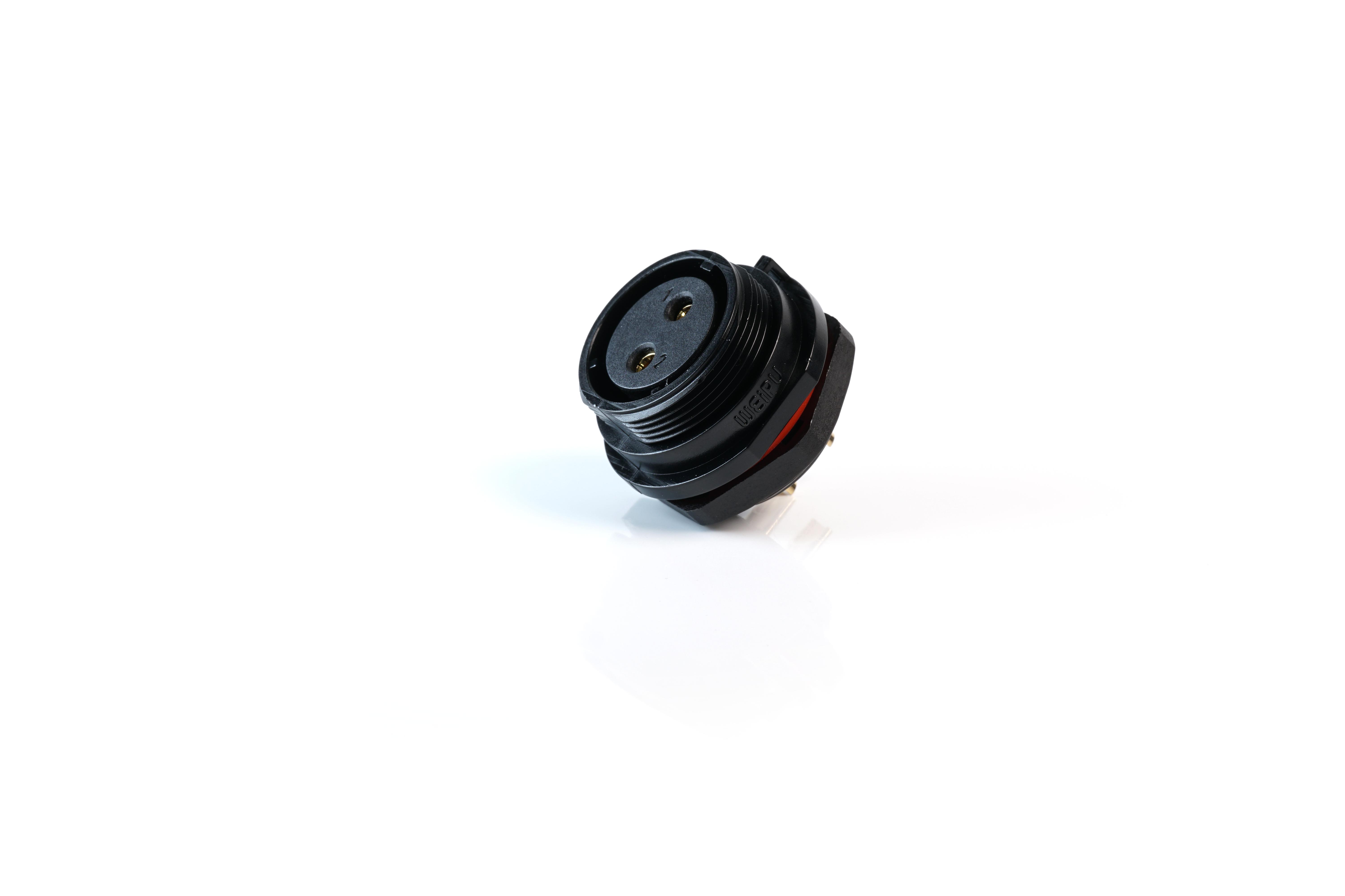 Multicomp Pro Mp002609 Circular Connector, 2Pos, Rcpt, Screw