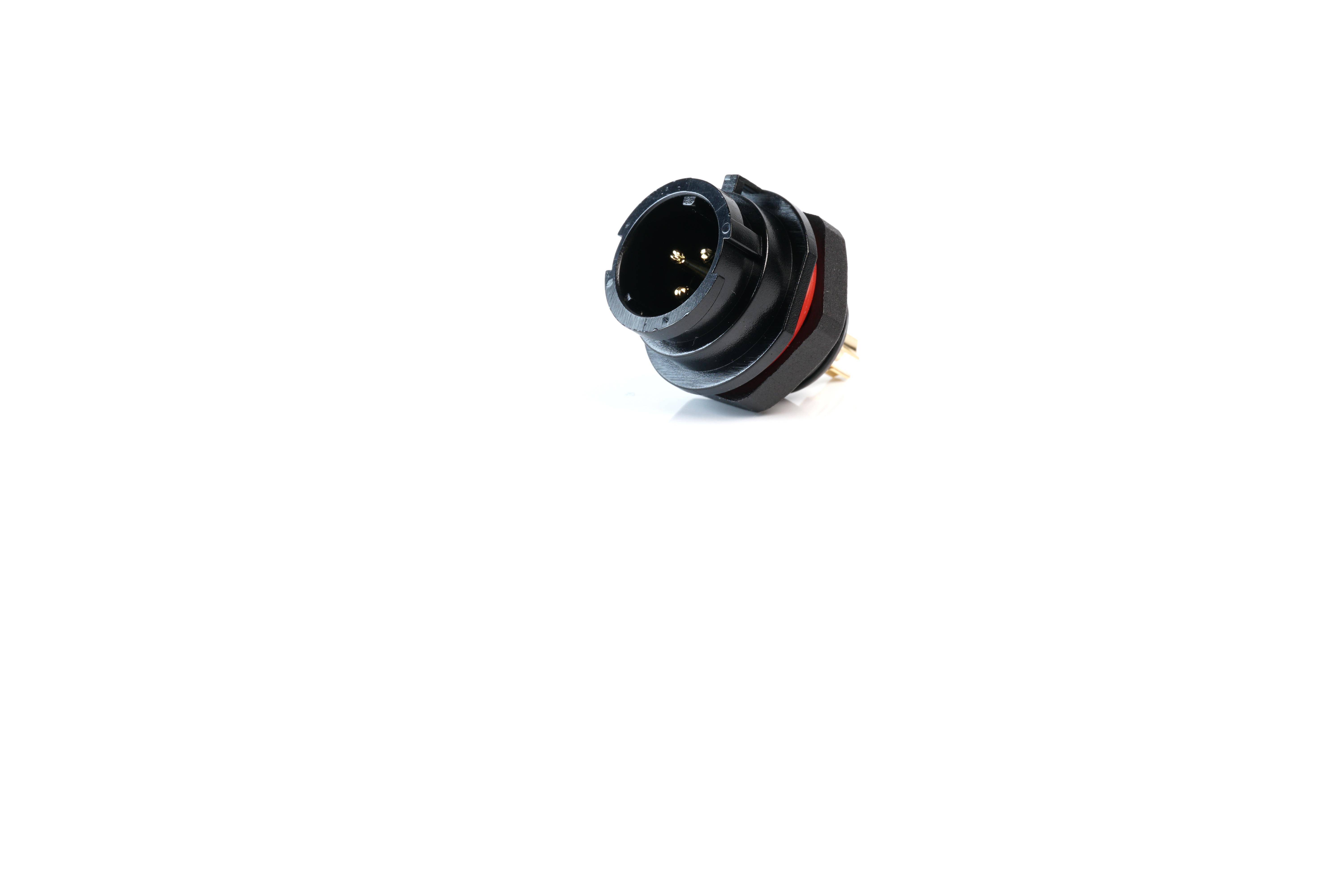 Multicomp Pro Mp002647 Circular Connector, 3Pos, Rcpt, Solder