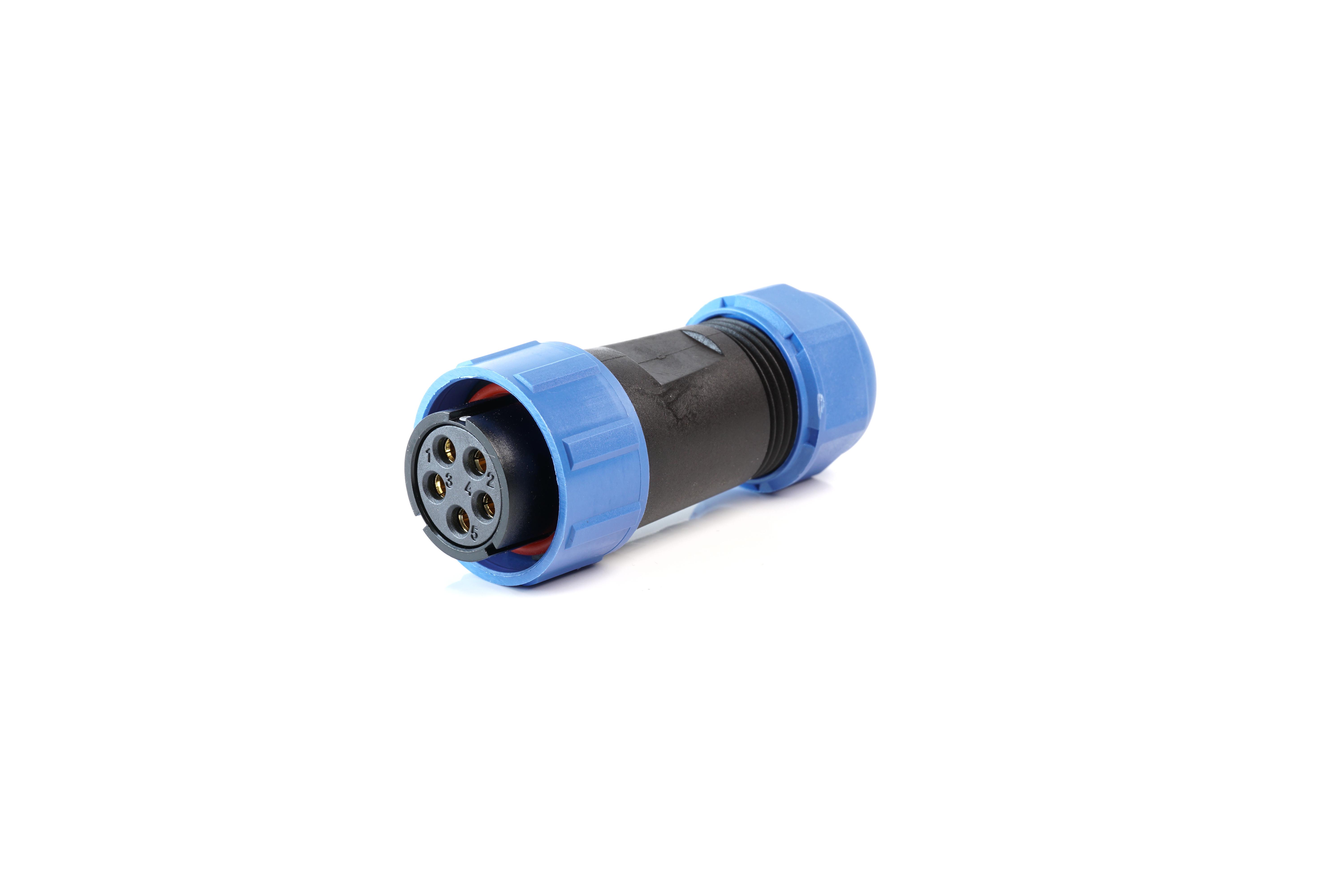 Multicomp Pro Mp002674 Circular Connector, 5Pos, Plug, Solder