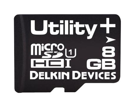 Delkin Devices S308Apge9-U1000-3 Microsdhc Card, Uhs-1, Cls 10, 8Gb, Mlc