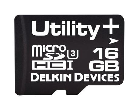 Delkin Devices S316Apge9-U3000-3 Microsdhc Card, Uhs-1, Cls 10, 16Gb, Mlc