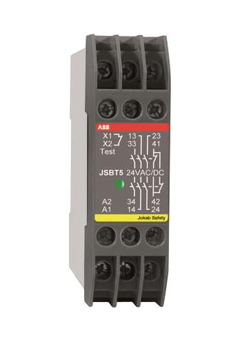 Abb 2Tla010005R0100 Safety Relay, 3No/1Nc, 6A, 24V, Din Rail