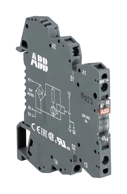 Abb 1Sna645075R0000 Interface Rly, Dc, Spdt, 6A, 250V