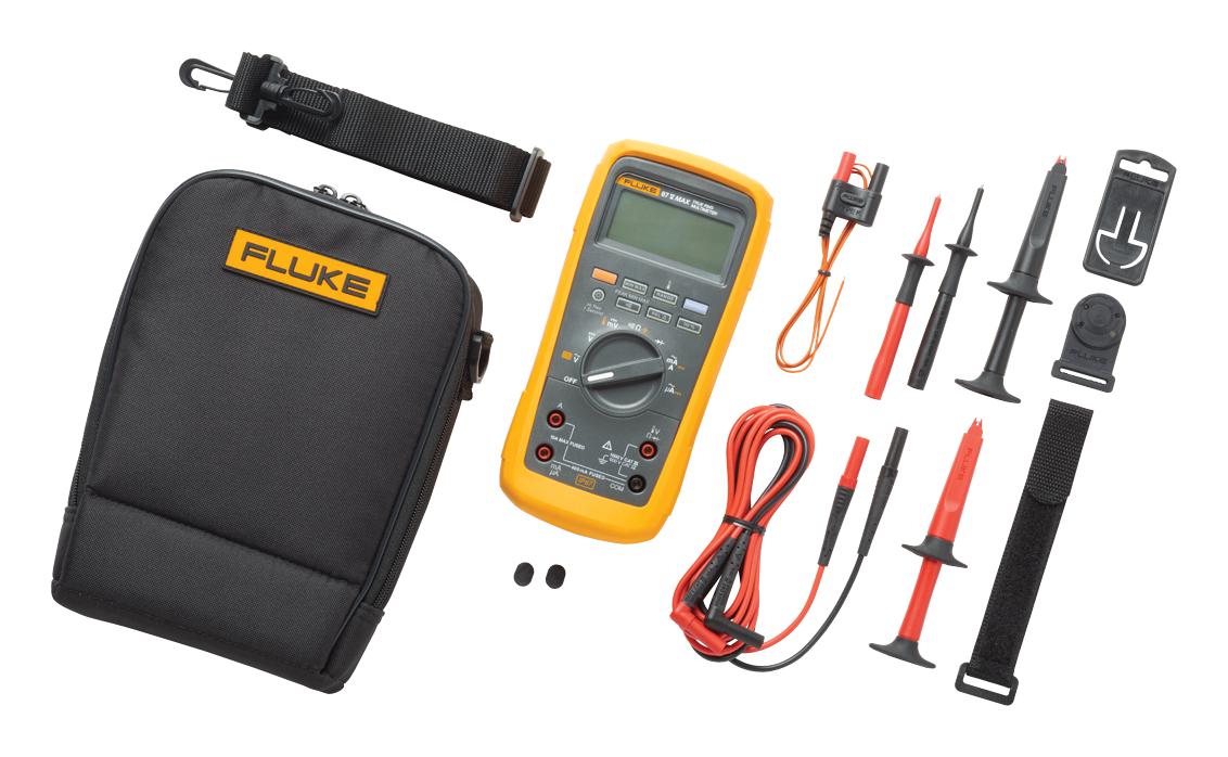 Fluke Fluke-87V-Max/e2 Kit Dmm Kit, True Rms, 10A, 1Kv