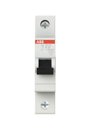 Abb 2Cds211001R0325 Mcb, Thermal, 1Pole, 32A, 400V