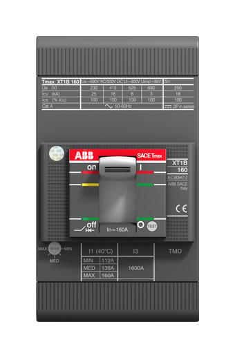 Abb 1Sda066800R1 Xt1B 160 Tmd 20-450 3P F F