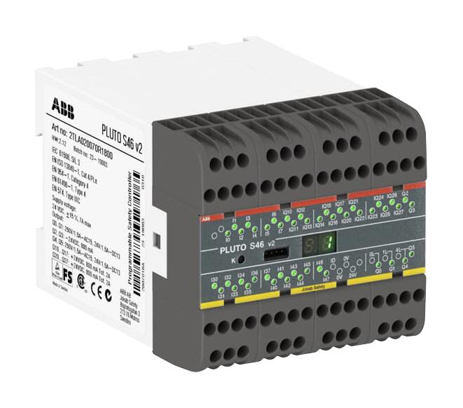 Abb 2Tla020070R1800 Safety Plc, 46 I/o, 24Vdc