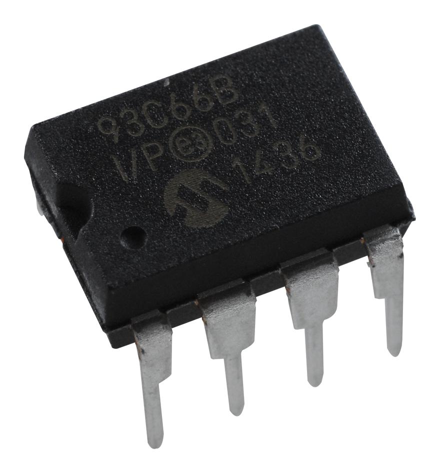 Microchip Technology Technology 93C66B-I/p Eeprom, 4Kbit, -40 To 85Deg C