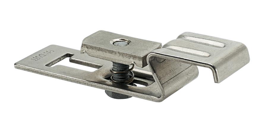 Panduit Ucsq1-V316 Metal Uniclip Bracket, Ss, 31.8mm