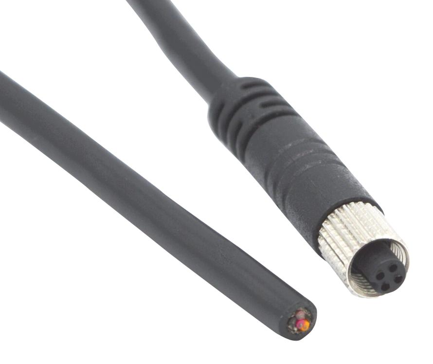 NorComp Cca-000-M02R203 Sensor Cord, M5 Rcpt-Free End, 2M