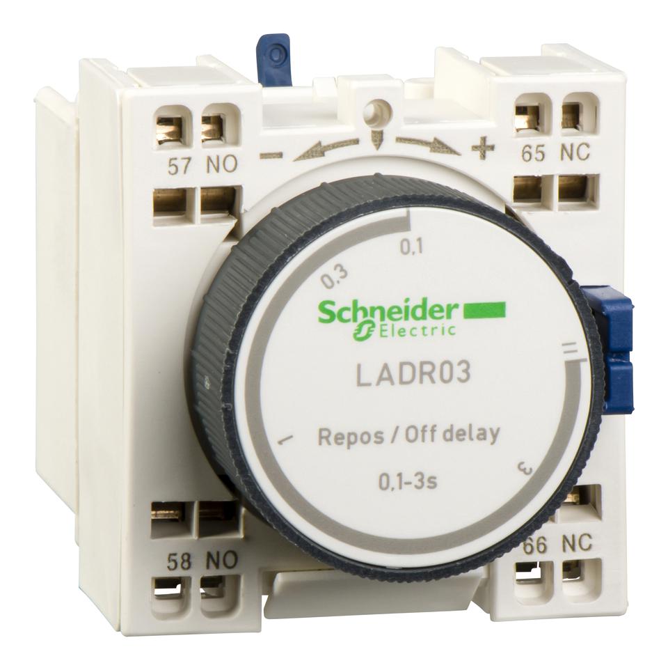 Schneider Electric Ladr03 Auxiliary Contact Block, 1No/1Nc, 690Vac