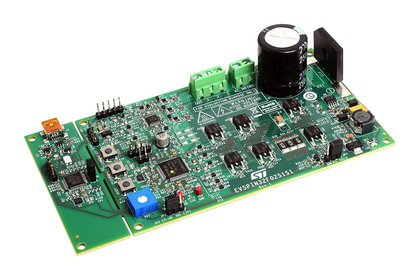 STMicroelectronics Evspin32F0251S1 Eval Board, 3 Phase Bldc & Pmsm Motor