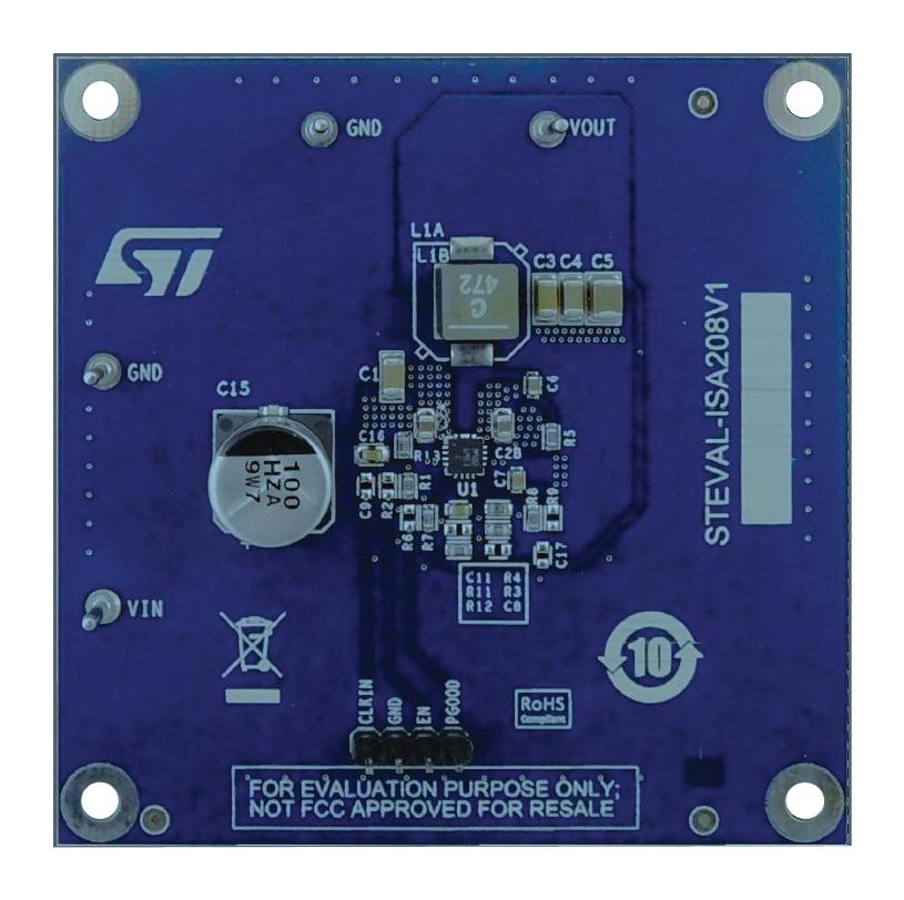 STMicroelectronics Steval-Isa208V1 Eval Board, Synchronous Buck Regulator