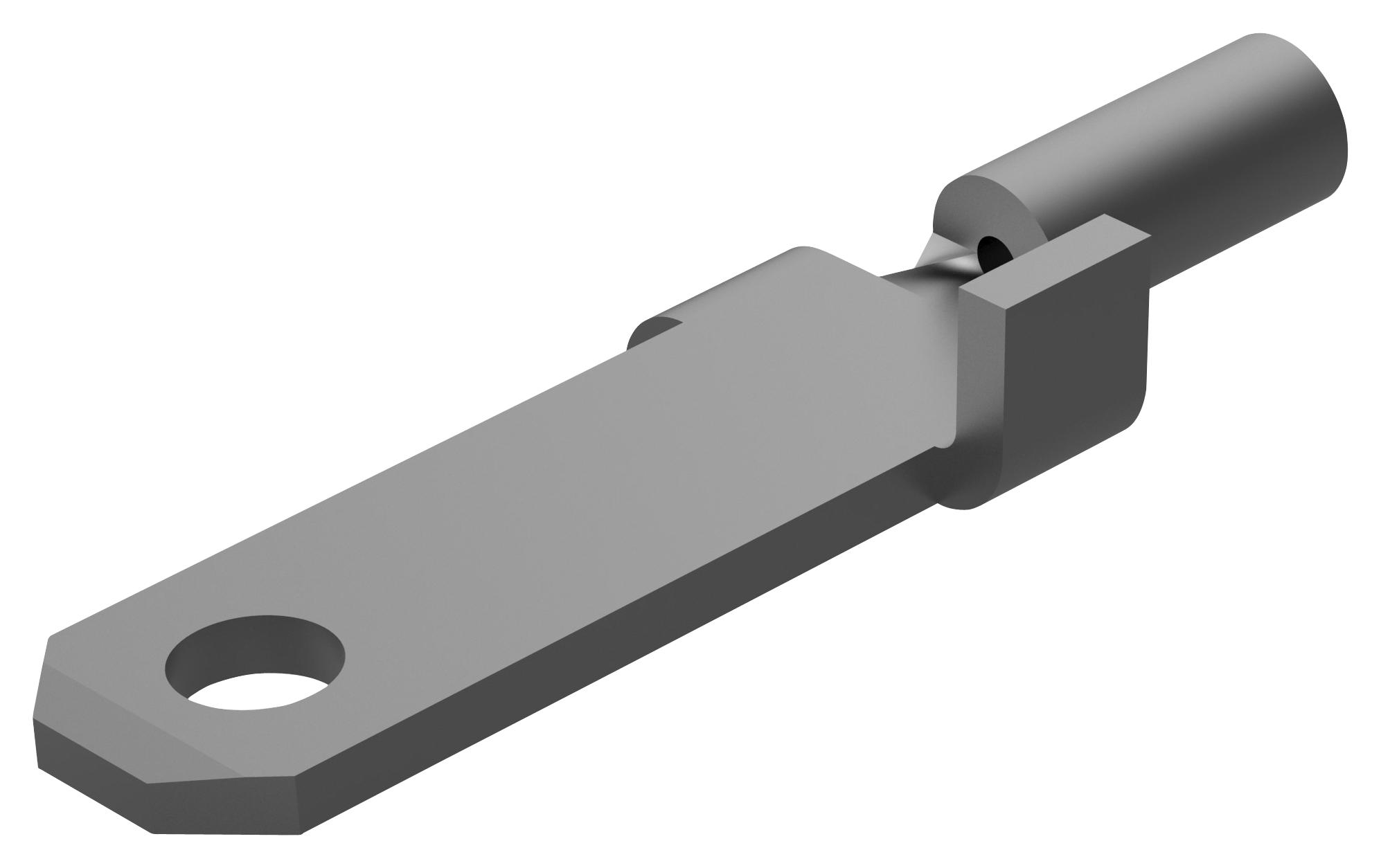 Amp Connectors / Te Connectivity 61134-3 Pcb Terminal, 2.8mm X 0.51mm, 1.5mm