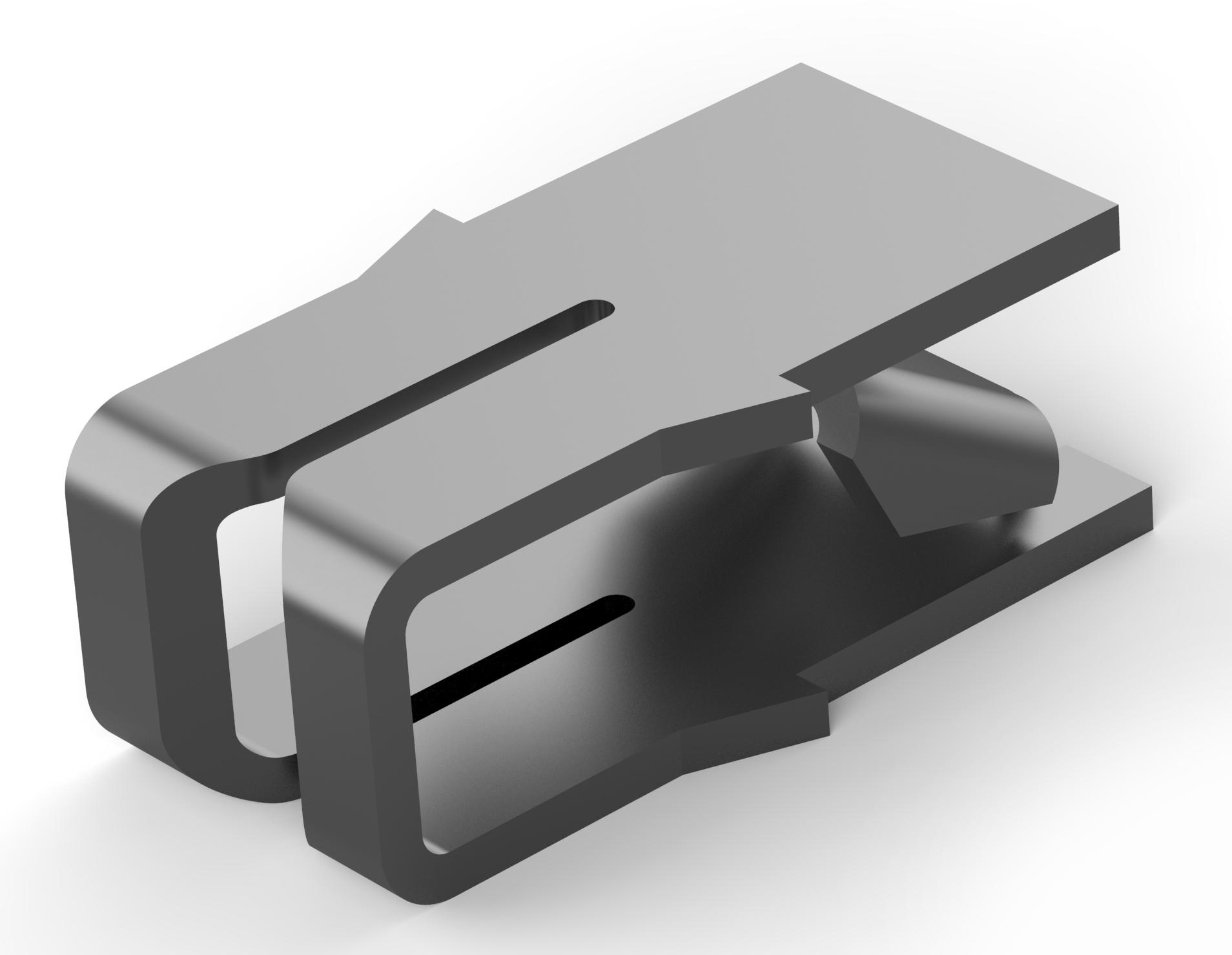 Amp Connectors / Te Connectivity 63658-1 Terminal, Poke-In, Idc, 20-18Awg