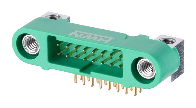 Harwin G125-Mh11605M4R Connector, R/a Hdr, 16Pos, 2Row, 1.25mm