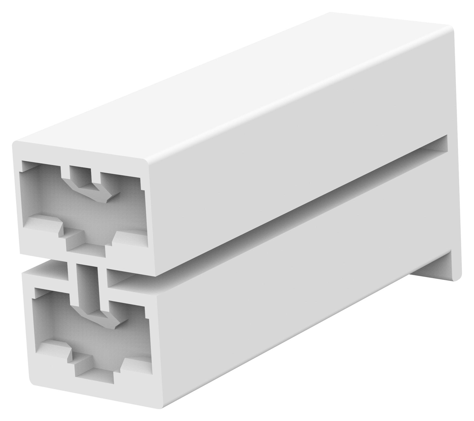 Amp Connectors / Te Connectivity 1-172210-1 Terminal Housing, Receptacle, 2Pos