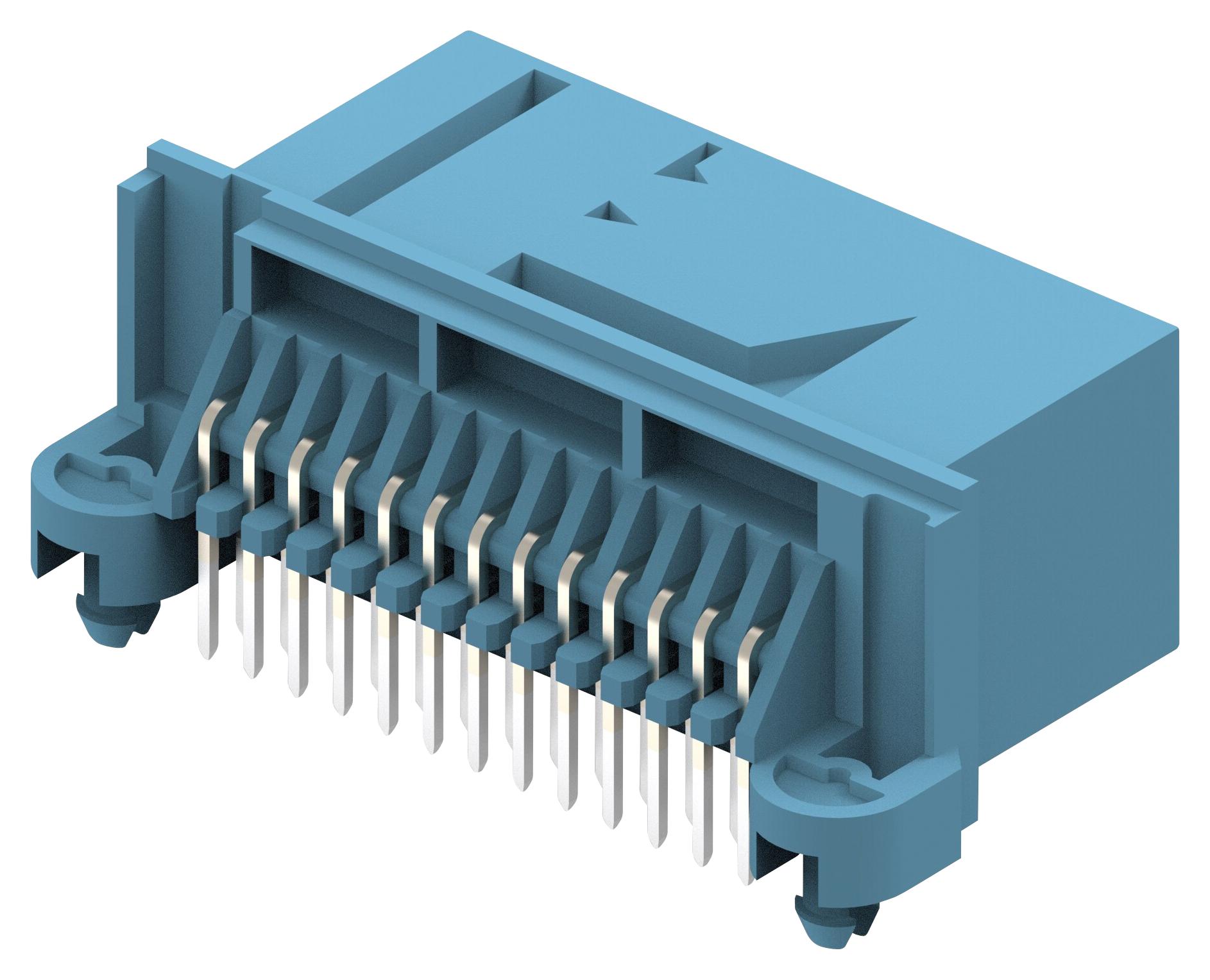 Te Connectivity 185534-2 Automotive Conn, R/a Hdr, 26Pos, Solder