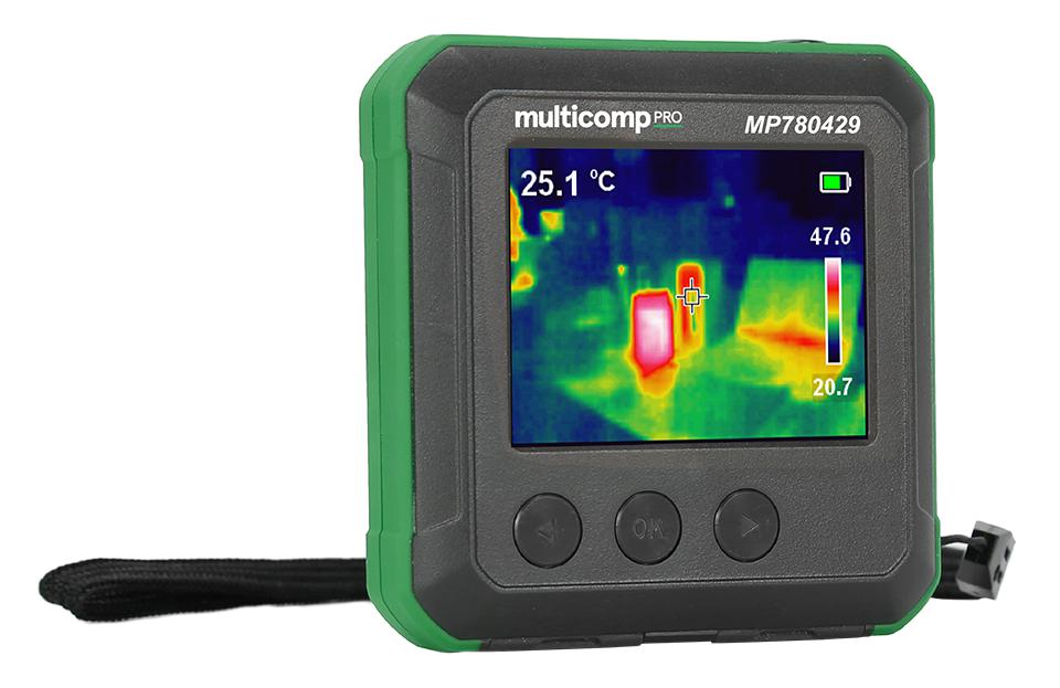 Multicomp Pro Mp780429 Thermal Imager, 51 X 38Deg C, 9Hz