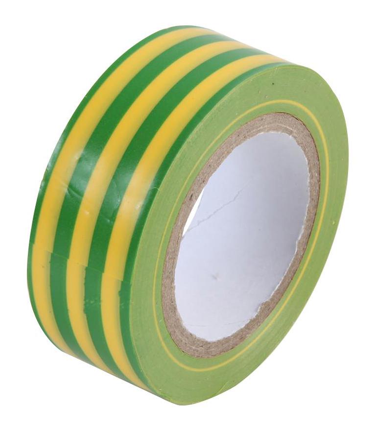 Multicomp Pro Mp002143 Tape, Pvc, 19mm X 8M, Green, Yellow