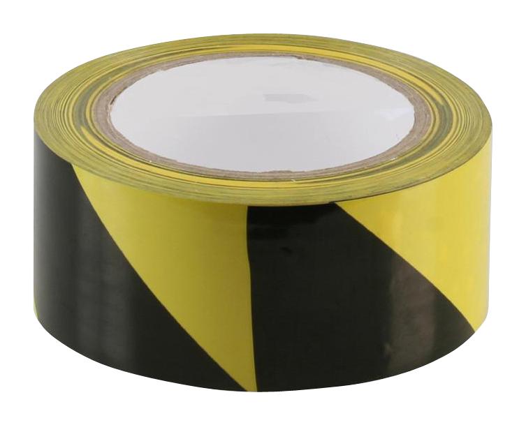 Multicomp Pro Mp002148 Tape, Pvc, 50mm X 33M, Black, Yellow