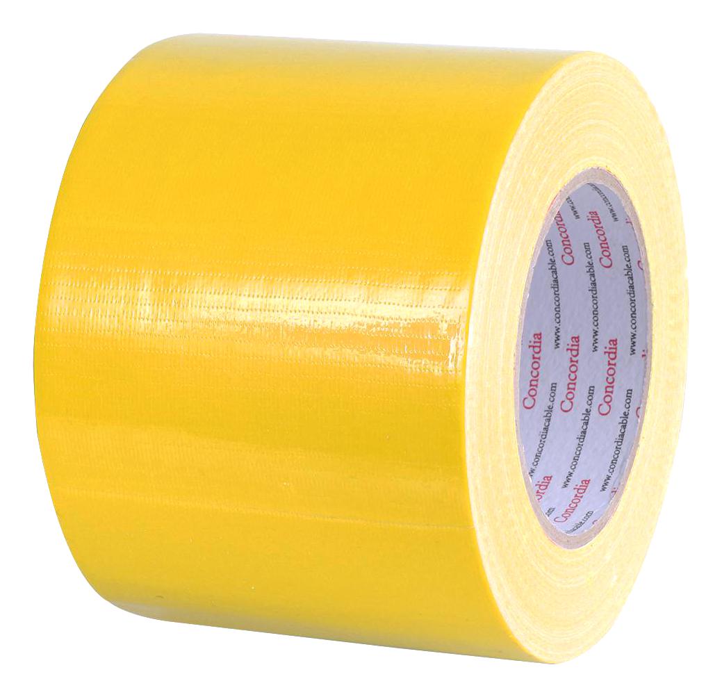 Multicomp Pro Mp002181 Tape, Polycloth, 100mm X 50M, Yellow