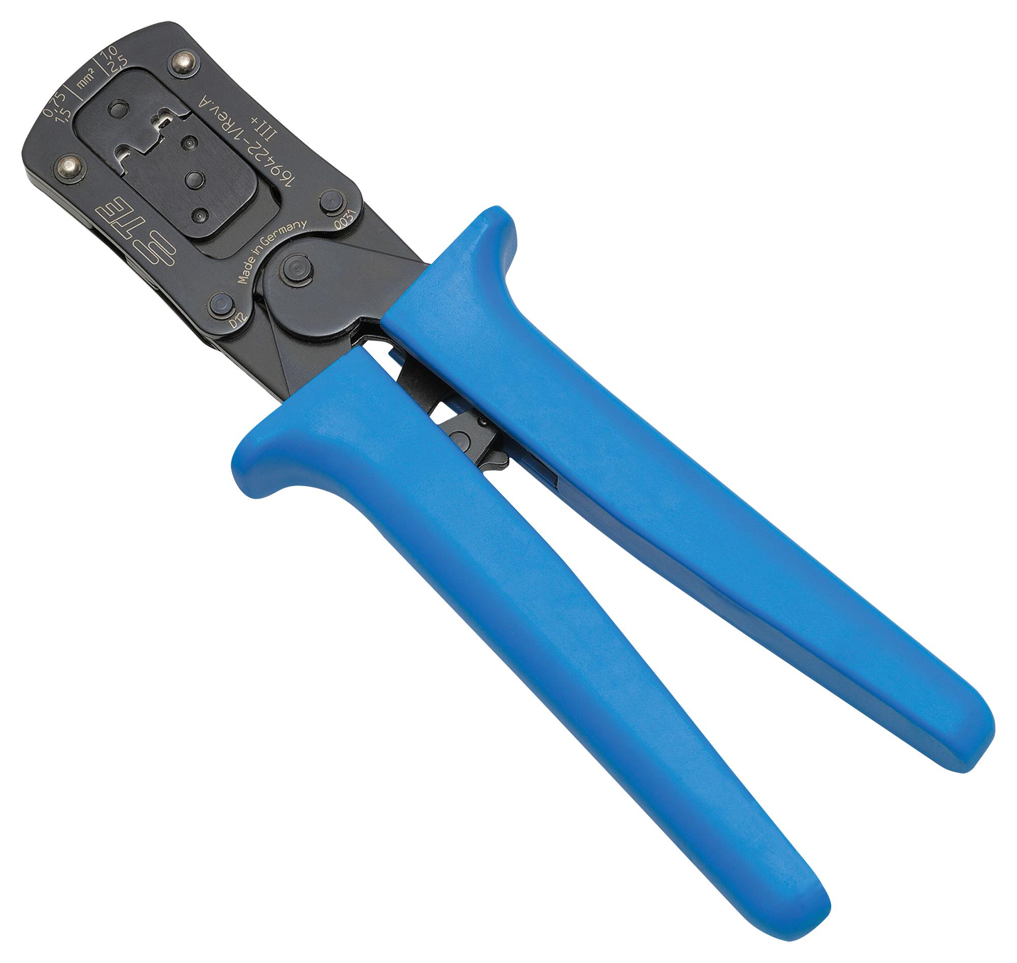 Te Connectivity 169422-1 Hand Crimp Tool, 0.75-2.5mm2 Contact